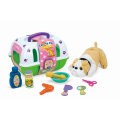 Pretend Play Set Kids Feeding and Grooming Play Toy Kit Pet Toys Dog for Kids
